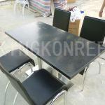 stainless conference table expandable solid sheets-