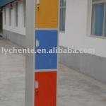 Colorful 3 door steel gym locker/wardrobe/almirah