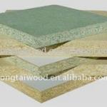 green core 6x8 melamine particle board for commericial furniture-pb-1
