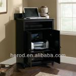 Wood printer storage cabinet-JTFD023