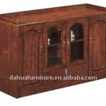 Office Furniture:Classic Wooden MDF veneer antique side cabinet-D-30312