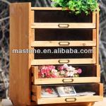 wood office cabinet-MAF005