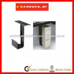 movable ajustable cold rolled steel under desk mounting CPU holder-K-C-036
