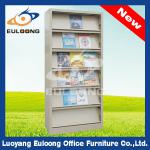 China hot selling school furniture library metal book rack-BS-02