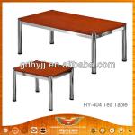 HY-404 Modern Design Tea Table With Steel legs-HY-404
