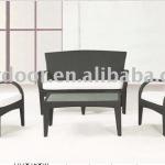 rattan chairs and coffee table