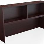 Mahogany hutch /overhead storage without doors KEN-44HMAH