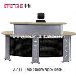 modern office reception desk reception counter A-011-A-011