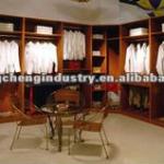 Wardrobe in high quality cabinet-