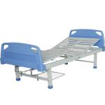 Manual rolling and Three folding hospital bed
