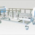 A-67 movable double crank hospital bed/double-function medical bed/manual medical bed