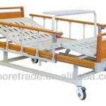 ABS Double Crank Bed,hospital beds with turning table