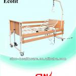 5-function Electric homecare bed with wood cover