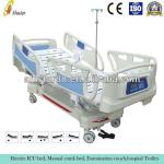 ALS-ES003 Luxurious icu hospital electric bed clinic bed with five-function