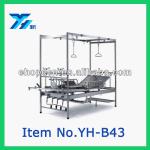 Manual Four-function Stainless Steel Hand Operated Hospital Bed YH-B43