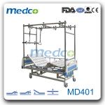 MD401 Four cranks hospital manual contorl orthopedic patient bed