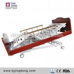 Home Use Wood Material Medical 5 Functions Aged Care Nursing Home Electrc Bed