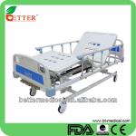 Three crank ABS manual hospital bed with three functions-BT603MP