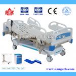 Five-function electric patient bed