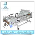 CP-M732 foshan 3 cranks hospital manual bed/hospital beds