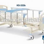 double crank hospital bed Durable adjustable metal KS-332B