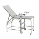 Stainless steel women maternity bed/gynecological bed