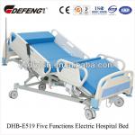 DHB-E519 Luxurious CE Five Functions Electric Hospital Bed
