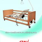 High/low electric adjustable health care bed
