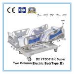 YDF5618K Super Two Column Electric Hospital ICU Bed