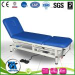 Hospital examination bed with motor