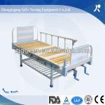 2 Function Wooden Used Hospital Bed For Sale