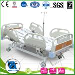 Three Function Manual Hospital Bed With ABS Head for Patients