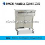 hot Modern design Hospital anesthesia drug trolley/cart