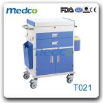 T021 hospital emergency trolleys equipment-T021