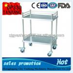 hospital furniture stainless steel trolley