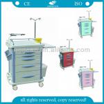 2013 hot sale CE AG-ET007B3 ABS material hospital medical trolley