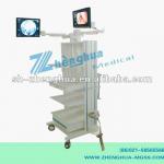 Medical equipment hospital furniture multi function endoscope trolley