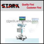 Wireless mobile hospital cart medical trolley with drawers