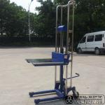 400kg.Capacity, 1700mm.Max Height Hydraulic Hospital Trolley-