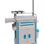 Medical abs plastic emergency cart