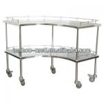 Hospital Stainless Steel Fan-type Instrument trolley