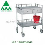 supply D0211 Stainless steel treatment trolley biaxial