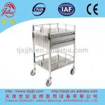 Stainless Steel Hospital Trolley With Drawers