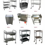 WEIYE stainless steel medical dressing trolley-WYST002
