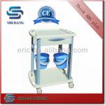 CE ISO Hot sale hospital ABS plastic trolley