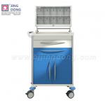 Hospital Medical Anesthesia Trolley with Bins