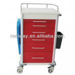 used in hospitals steel wards trolley