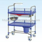 ABS luxury hospital trolley for treatment F-49-2