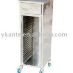 Stainless steel single-copy medical record trolley-BC052