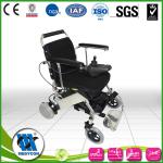 Luxury Automatic Battery Powered Lightweight Folding Wheelchair , 100kg